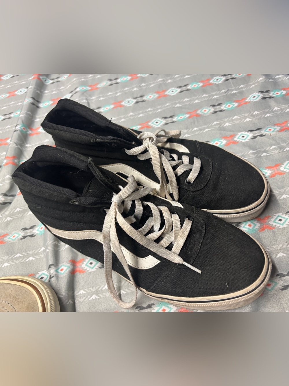 3 Pairs of Vans HighTop Sneakers - Picture 4 of 4